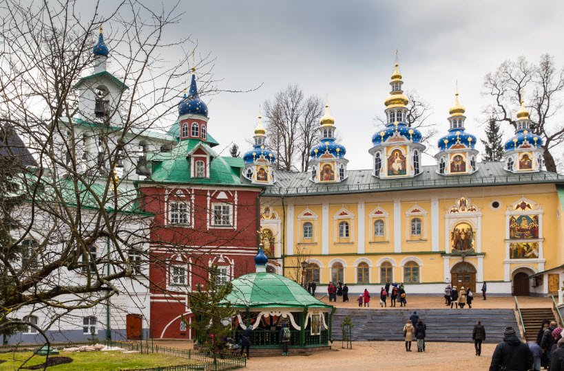 Holy Dormition Pskovo-Pechersky Monastery, Russia